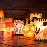 Laternen die leuchten