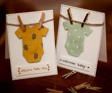 Glückwunschkarte zur Geburt basteln - meinefamilie.at  Fertige Glückwunschkarten