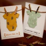 Glückwunschkarte zur Geburt basteln - meinefamilie.at  Fertige Glückwunschkarten