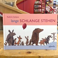 Buchcover lange Schlange stehen