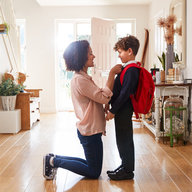 Mutter stolz auf Kind