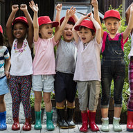 Gruppe von Kindergartenkindern