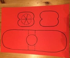 Vorlage für Schablonen