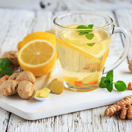 Ingwertee mit Zitrone