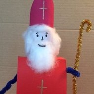 Nikolaus aus Küchenrolle
