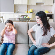 Tochter hört nicht zu