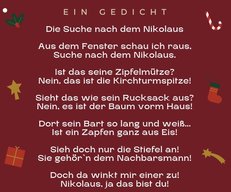Gedicht über Nikolaus
